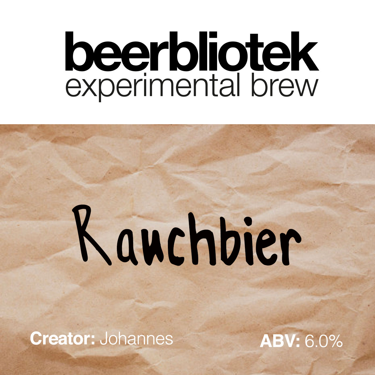 Johannes Blomqvist, Beerbliotek's latest intern, brewes a Rauchbier as part of a one-time, limited experimental brew by Beerbliotek, a Swedish Craft Brewery Gothenburg, Sweden.