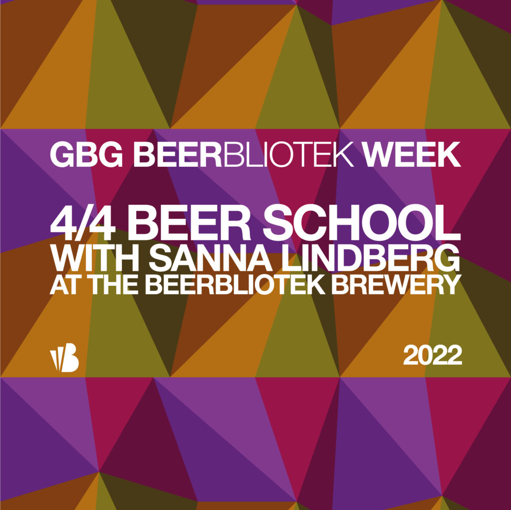 GBG Beer Week Beer & Food tasting with Sanna Lindberg
